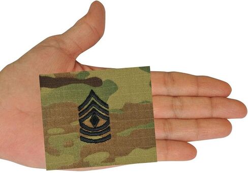 U.S. Army First Sergeant Rank 1SGT OCP Sew On in Saudi Arabia