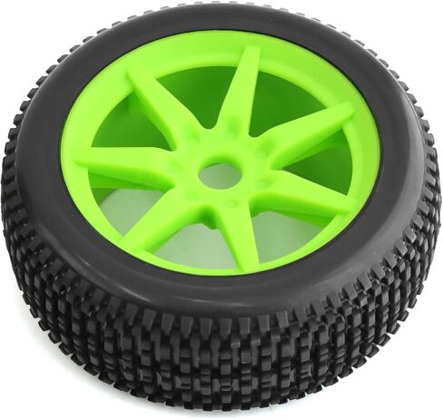 إطارات RC مثبتة مسبقًا 4.6 بوصة عرض 1.65 بوصة حافة 7 تكلم 17 مم سداسية لـ Arrma Typhon 6S BLX Typhon 3S BLX Typhon Mega 550 ترقيات (أخضر) in Kuwait