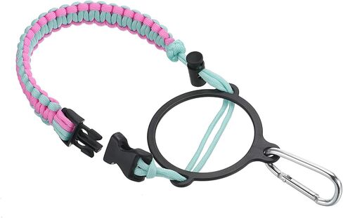 PATIKIL Water Bottle Holder, Paracord Handle Carrying Lanyard Strap Carrier with Ring for 12oz to 64oz Wide Mouth Bottles in Saudi Arabia