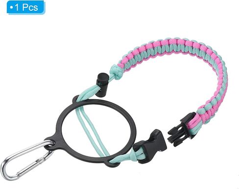 PATIKIL Water Bottle Holder, Paracord Handle Carrying Lanyard Strap Carrier with Ring for 12oz to 64oz Wide Mouth Bottles in Saudi Arabia