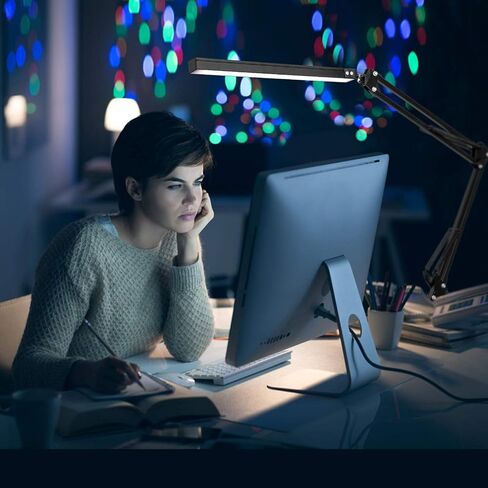 weishan Manicure Light for Table Nail lamp for Desk, lampara para mesa de uñas Profesional, Swing Arm LED Bar USB Lights in Saudi Arabia