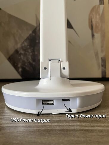 RGB Desk Lamp with Flexible Arm, 3-Level Color Temperature, USB Port, White, stepless dimming, RGB Light Strip, Gaming LED Light (Black) in Saudi Arabia