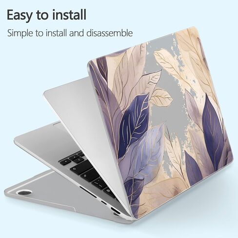 Designed for M3/M2/M1 MacBook Pro 16 inch Case 2023 2021 A2991 A2780 A2485 Pro/Max, Ultra-Thin Hard Shell Case with Keyboard Cover & USB Adapter & Webcam Cover, Abstract Flowers in Saudi Arabia