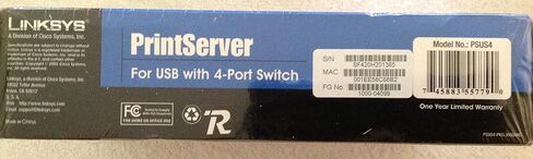 Cisco-Linksys PSUS4 PrintServer for USB with 4 Port Switch in Saudi Arabia