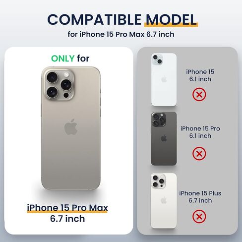 حافظة Goton Armor لهاتف iPhone 13 Pro Max مع حامل مع غطاء كاميرا منزلق ومسند عسكري مقاوم للصدمات شديد التحمل مع حامل مغناطيسي للسيارة لهاتف iPhone 13 Pro Max 6.7 أزرق in Kuwait