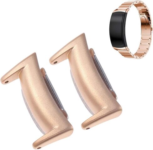 PartyKindom 2PCS/ Set Connector Accessory for Gear Fit2 Pro - R360 (Black) Cell Phone Automobile Accessories in Saudi Arabia