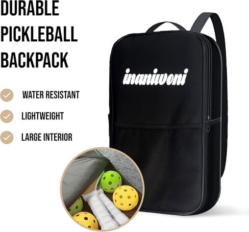 Pickleball Paddles Set of 2 - Fiberglass Surface & Polypropylene Honeycomb Core | Lightweight Pickball Paddles | 4 Pickball Balls and 1 Bag in Saudi Arabia