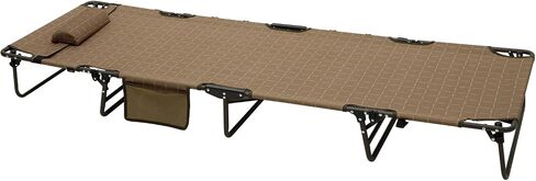 SunnyFeel Portable Folding Camping Cot High Off Ground, Outdoor Sleeping Cots for Adults Heavy Duty, Easy Set up and with Compact Folding Size, Support 300 LBS for Travel Camp Vacation Home Office Nap in Saudi Arabia