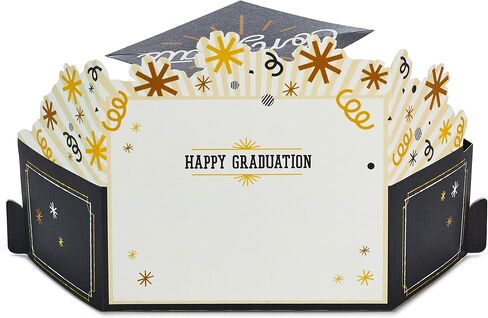 Hallmark Dr. Seuss Pop Up Graduation Card (Oh, the Places You'll Go!) for High School, Kindergarten, Middle School, College and College Graduates - Signature Paper Wonder in Saudi Arabia