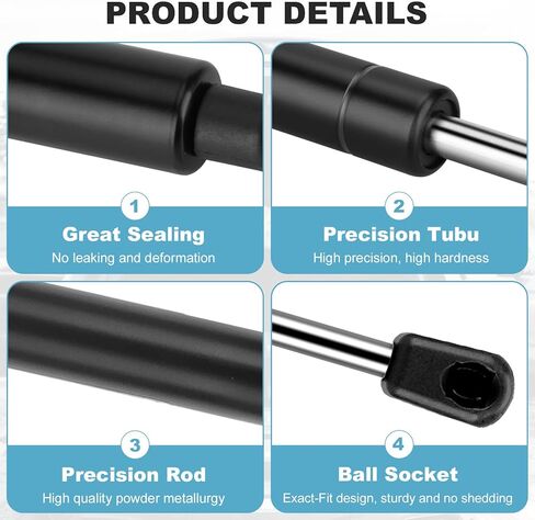 2 Pack Rear Trunk Lift Supports Shocks Struts for Cadillac CTS 2008-2014 SG430086 in Kuwait