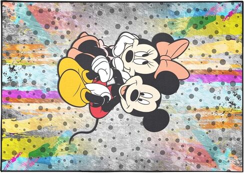 PooBa Cute Mouse Area Rug Cartoon Anime Popular Rug Movie Cartoon Character Carpet for Livingroom Child Room Bedroom Playroom Home Decor Floor Mat 2' x 3' in Saudi Arabia