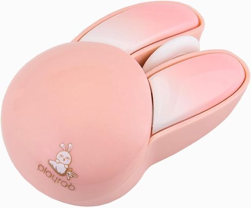 Wireless Mouse, Cute Gradient Pink Bunny Shape, 2.4G USB Computer Mouse, Ergonomic Optical Mouse, Replaceable Battery, Portable Silent Mouse for PC, Laptop, MAC, Chromebook in Saudi Arabia