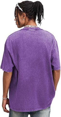 Oversized Cotton T-shirt for Men Women Pack Vintage Tee Casual Summer Short Sleeve Loose Basic Tops in Saudi Arabia