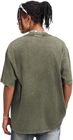 Oversized Cotton T-shirt for Men Women Pack Vintage Tee Casual Summer Short Sleeve Loose Basic Tops in Saudi Arabia