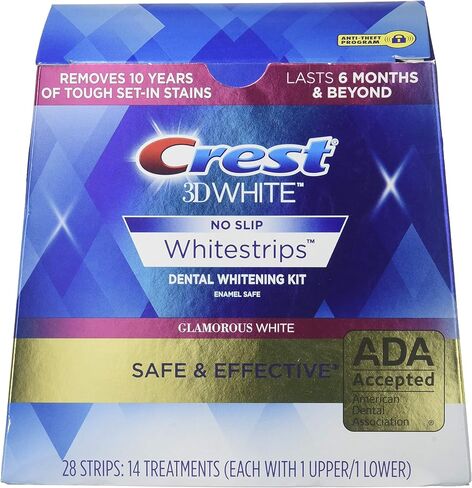 Crest 3D Whitestrips LUXE Glamorous White 28 Count in Saudi Arabia