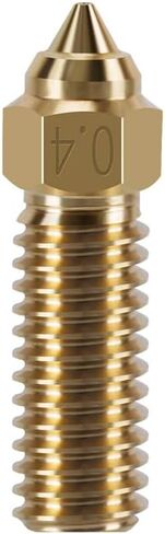 فوهات XBERSTAR لفوهات Creality K1/K1 Max فوهة نحاسية ثلاثية الأبعاد 0.2-1.2 مم خيوط 1.75 مم (فوهة نحاسية 0.2 مم) in Saudi Arabia