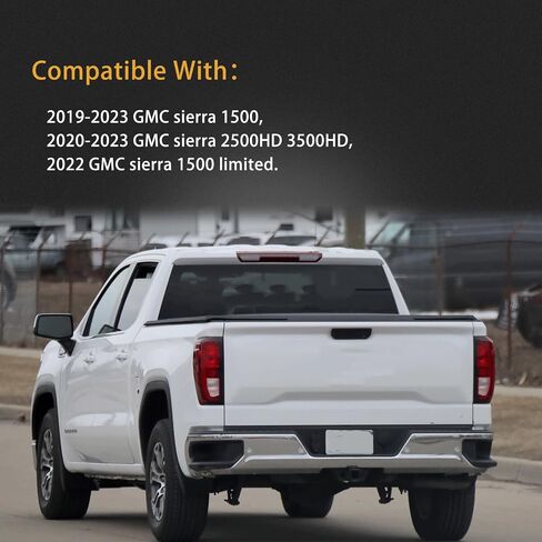Tail Light Assembly Compatible With 2019-2022 GMC Sierra 1500/2500 Left Driver Side Halogen Rear Brake Lamps With Bulb And Wiring Harness in Saudi Arabia