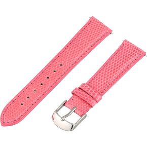 19 MM Hot Pink Genuine Lizard Strap 19LIZ33M