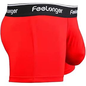 Men's Boxer Briefs Big pouch Underwear Comfortable Soft and Breathable Trunks