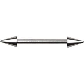 Dynamique 316L Surgical Steel Spike Nipple Bar (Sold Per Pair Or Per Piece)