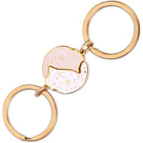 XIHIRCD Couples Keychains, Magnetic Cat Keychain Matching Cat Keychains Valentine's Day Keychain Cute Key Chain Best Friend