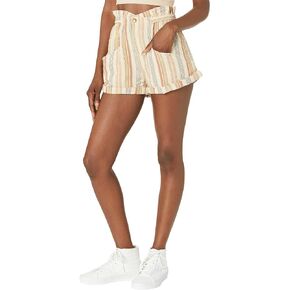 Free People Topanga Yarn-Dye Shorts