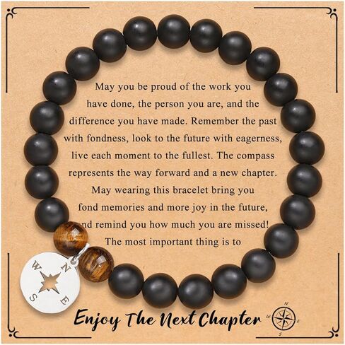 سوار من الحجر الطبيعي للتقاعد من YKZOMP، هدايا وداع للنساء والرجال in Kuwait