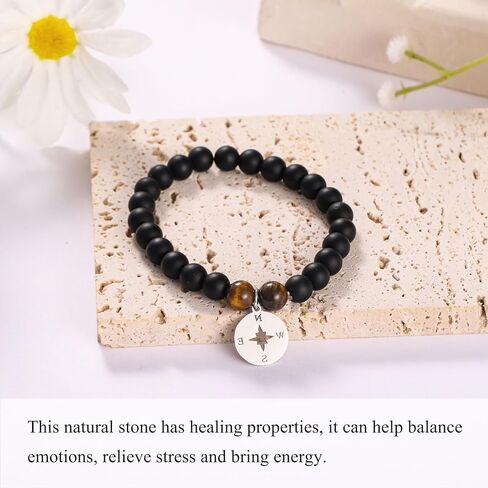 سوار من الحجر الطبيعي للتقاعد من YKZOMP، هدايا وداع للنساء والرجال in Kuwait