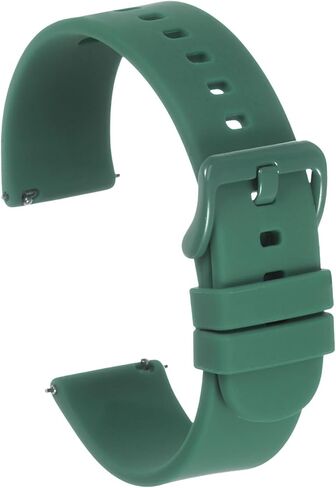 Silicone Watch Bands, Watch Strap Zinc Alloy Buckle Quick Release Watchband for Men Women in Kuwait