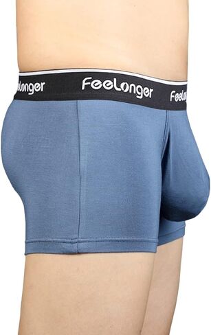 Men's Boxer Briefs Big pouch Underwear Comfortable Soft and Breathable Trunks in Kuwait