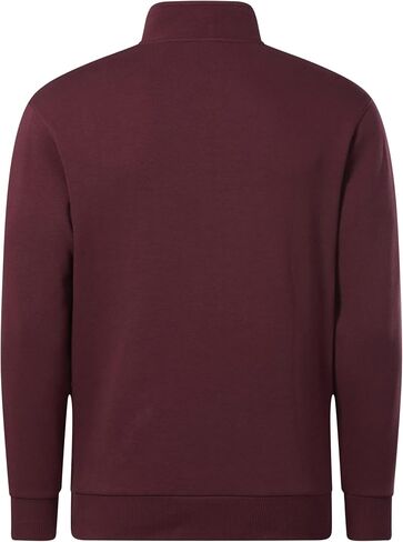 Reebok mens Identity Vintage Sport Quarter Zip Sweatshirt in Saudi Arabia