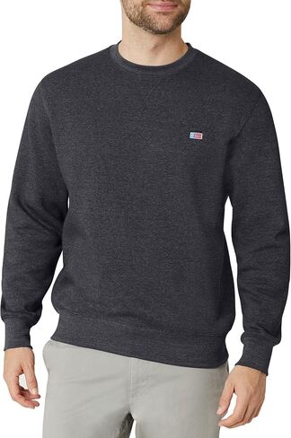 Chaps Men's Sweatshirt - Classic Fit Fleece Crewneck Pullover Sweatshirt for Men (S-2XL) in Saudi Arabia