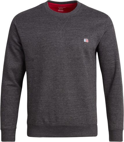 Chaps Men's Sweatshirt - Classic Fit Fleece Crewneck Pullover Sweatshirt for Men (S-2XL) in Saudi Arabia