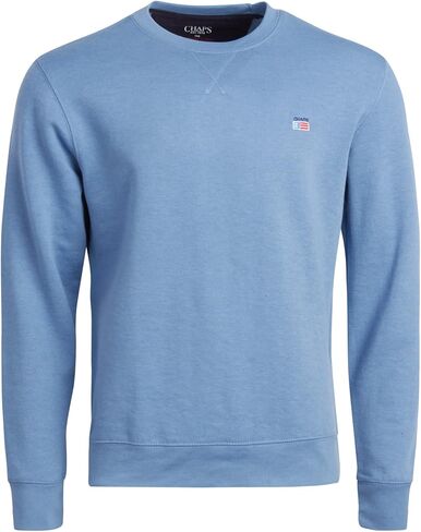 Chaps Men's Sweatshirt - Classic Fit Fleece Crewneck Pullover Sweatshirt for Men (S-2XL) in Saudi Arabia