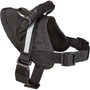 Guardian Gear Excursion Dog Harness, Medium, Fits Chests 20" to 26", Black