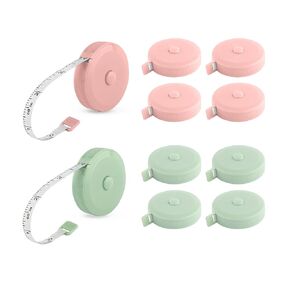 Tape Measure Body Measuring Tape 10 Pcs - Measuring Tape for Body with Double-Scale - 1.5 Meter Soft Tape Measures Retractable for Sewing Cloth