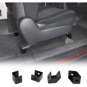 Front Seat Spacer Compatible with Toyota FJ Cruiser 2007-2021, Adjustable Driver Seat Recline Kit, Car Front Seat Riser Lift Kit to Improve Driving View, 4PCS