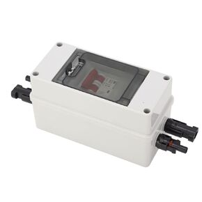 DC500V Solar Disconnect Switch PV Isolator Switch Mini Circuit Breaker with IP65 Waterproof Distribution Box for Home (40A)