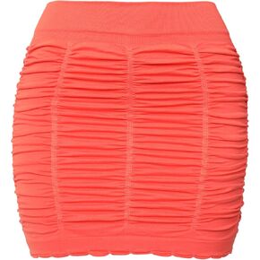 Womens Booty Enhancing Solid Mini Stretch Bodycon Club Skirt