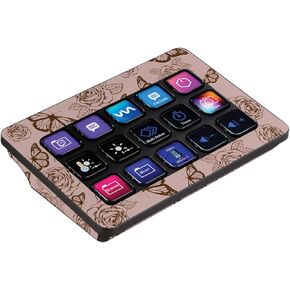 MightySkins Skin Compatible with Elgato Stream Deck MK.2 - Butterfly Garden | Protective, Durable, and Unique Vinyl Decal wrap Cover | Easy to Apply, Remove and Change Style | Made in The USA