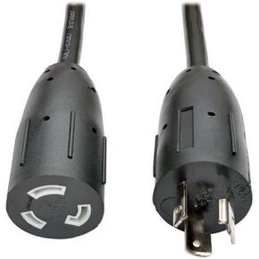 TRIPP LITE P046-006-LL 6' Heavy Duty Power Extension Cord Adapter 20A, 12AWG, 6',Black