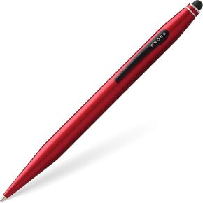 Cross Tech2 Refillable Ballpoint Pen, Medium Ballpen With Stylus, Includes Premium Gift Box - Titanium Grey