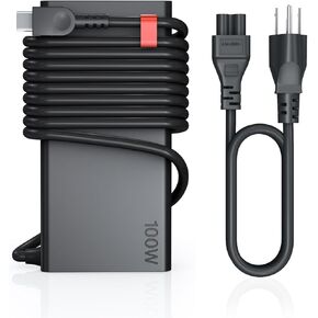 100W USB C Charger for Lenovo Thinkpad/Ideapad Yoga/Chromebook,ADL100YLC3A Lenovo Laptop Charger for HP, Dell, Acer, Asus, Samsung, Google USB C Laptop Charger