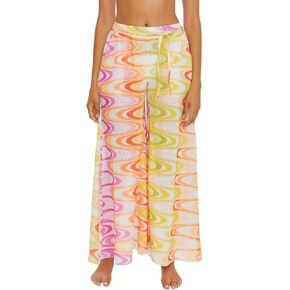 BECCA Whirlpool Palazzo Pants Cover-Up Multi SM in Saudi Arabia