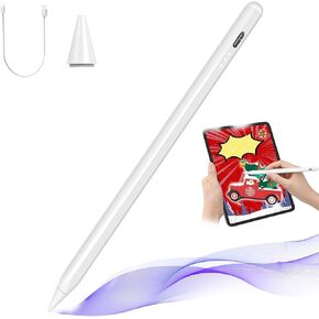 Stylus Pen for iPad 9th&10th Gen | Same as Pencil with Magnetic Wireless Charging | Smart Pen Compatible with iPad 6/7/8/9/10, iPad Mini 5/6, iPad Air 3/4/5, iPad Pro 11"/12.9"