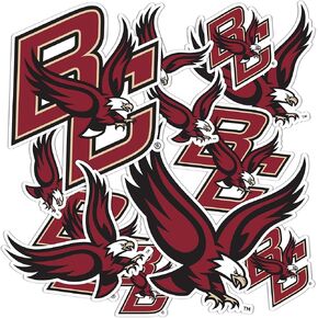 Desert Cactus Boston College Sticker Eagles BC Stickers Vinyl Decals Laptop Water Bottle Car Scrapbook T1 (Type 1-1)