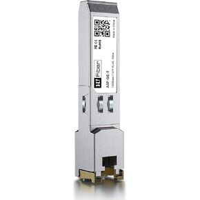 وحدة 1.25G SFP إلى RJ45، جهاز إرسال واستقبال إيثرنت SFP نحاسي 1000Base-T لـ Juniper QFX-SFP-1GE-T/EX-SFP-1GE-T وأكثر من ذلك، 100 متر in Kuwait