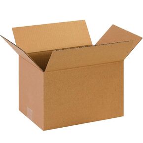PARTNERS BRAND 13 x 9 x 7 Corrugated Cardboard Boxes, Medium 13"L x 9"W x 7"H, Pack of 25 | Shipping, Packaging, Moving, Storage Box for Home or Business, Strong Wholesale Bulk Boxes