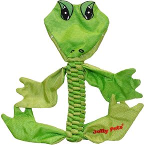 Jolly Pets Flathead Tug/Squeak Dog Toy, Penguin, Large, Model Number: FHP9