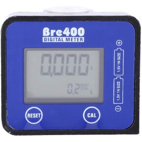 مقياس التدفق Marhynchus شاشة LCD عالية الدقة مقياس تدفق الوقود من سبائك الألومنيوم 1/2 بوصة، نطاق التدفق 1-30 لتر/دقيقة in Kuwait